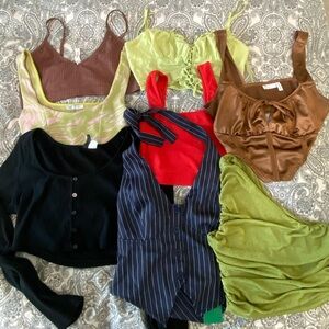 Bundle/Lot 8 tops going out- Zara, ASOS, Colsie, Etc.